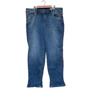 Vince Camuto Women’s Stretch Denim Jeans Color Blue Size 18W